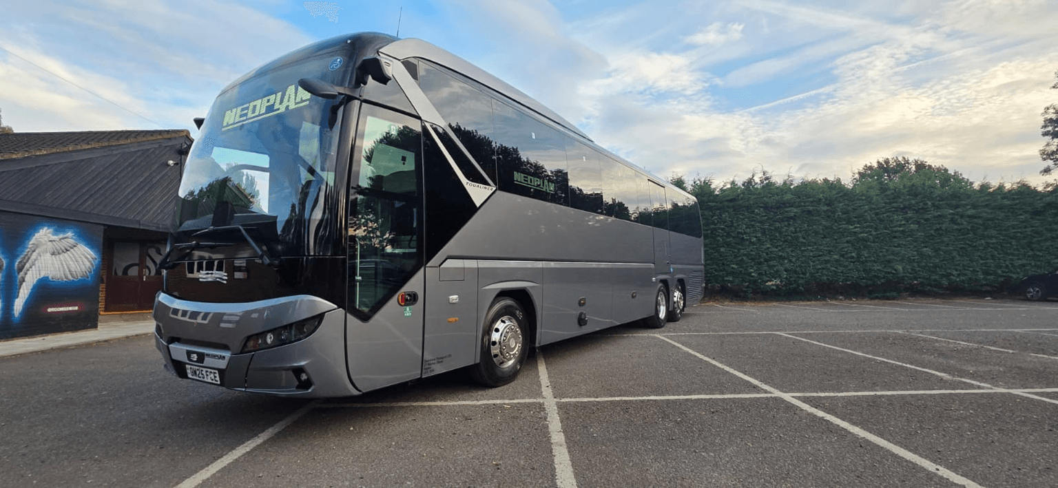 Touring coach for UK group transport
